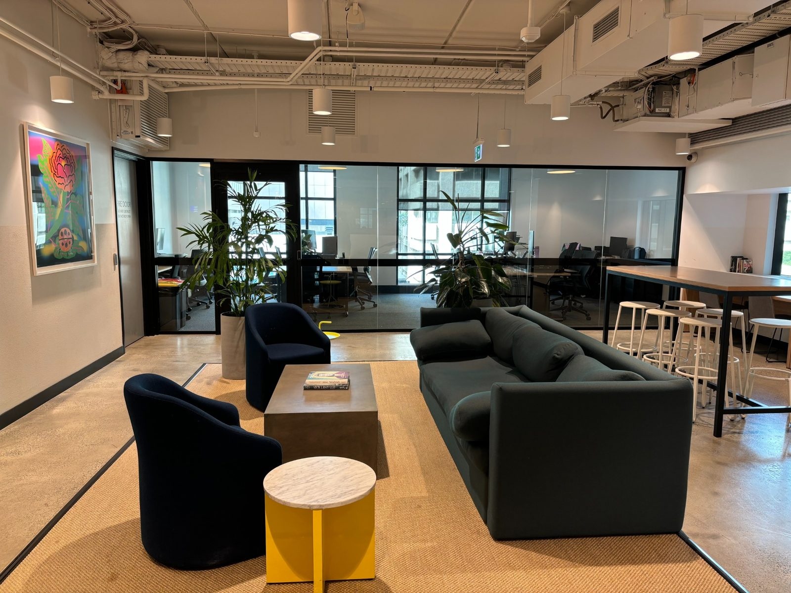 WeWorkロビー（ブリスベン）